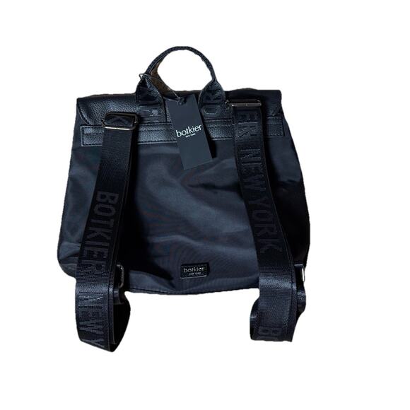 Botkier NWT Trigger Mini Nylon Purse Small Bag Backpack Black New Logo Zips - Picture 5 of 11